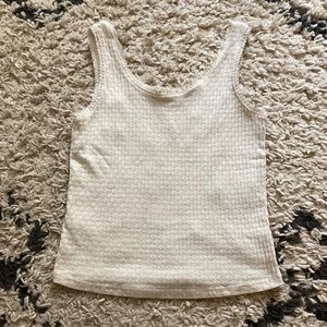 White Lace Tank Top